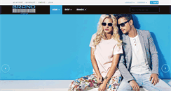 Desktop Screenshot of brandinfashion.com